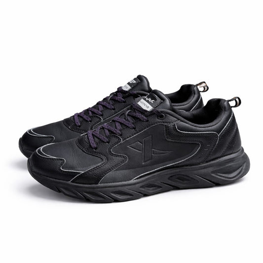 Xtep Black Casual Running Sneakers