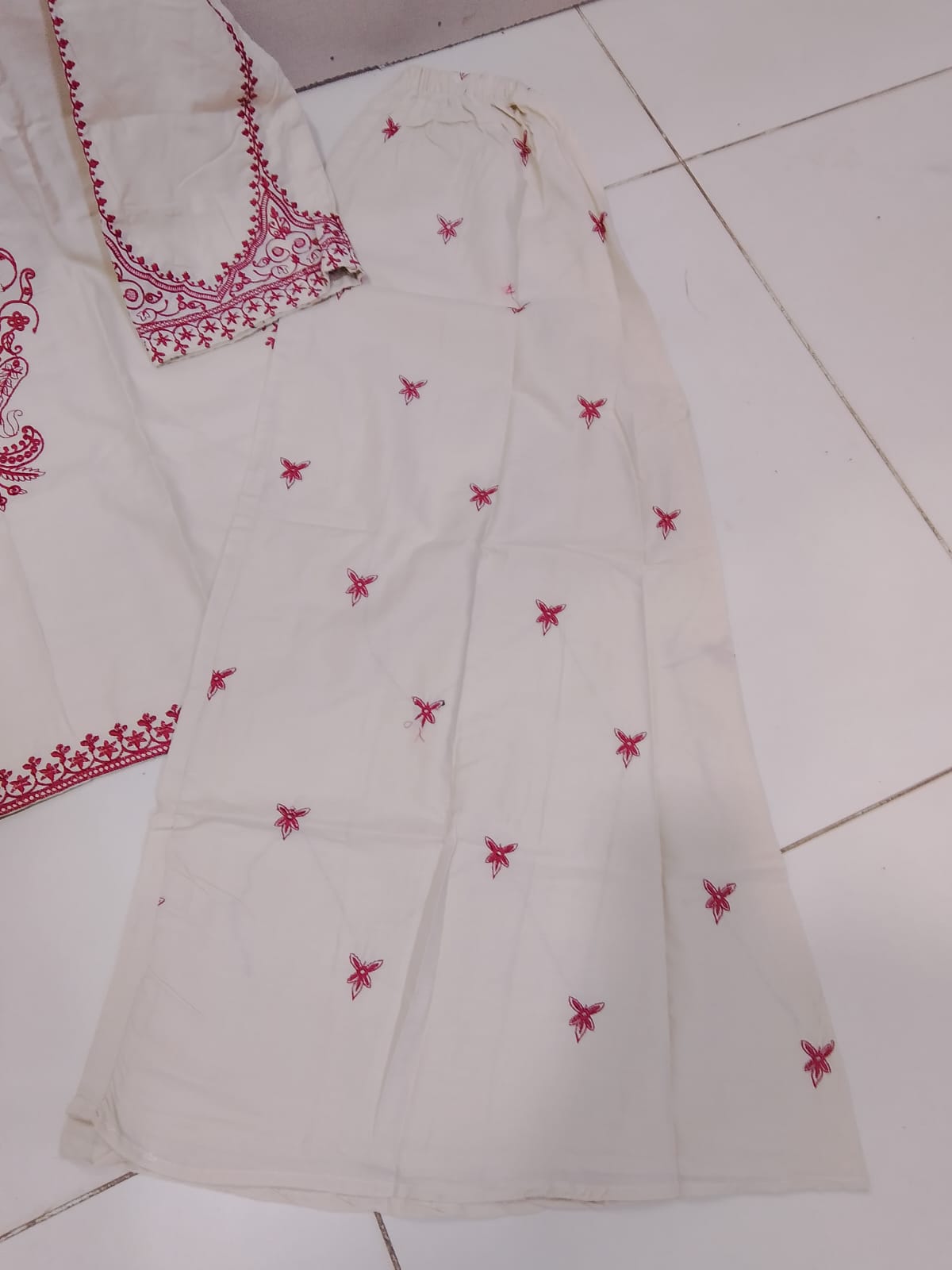 Premium Embroidered Cotton Breeze 2pc Suit