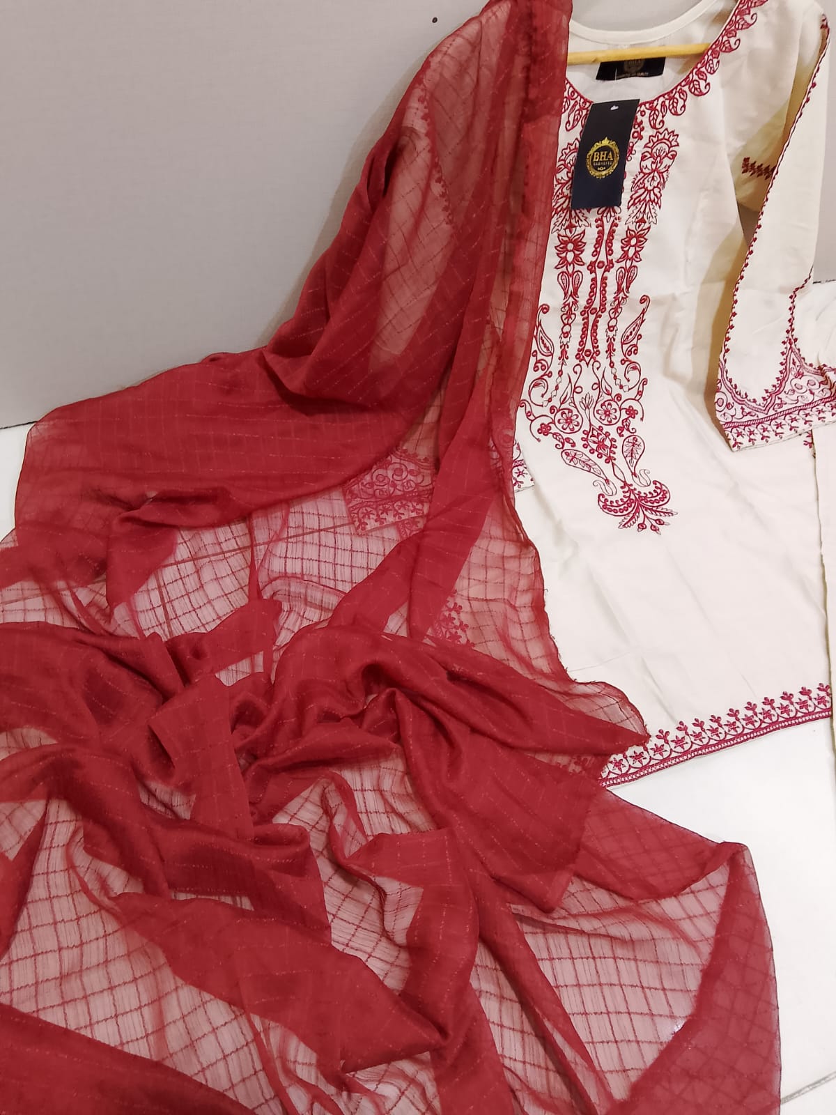 Premium Embroidered Cotton Breeze 2pc Suit