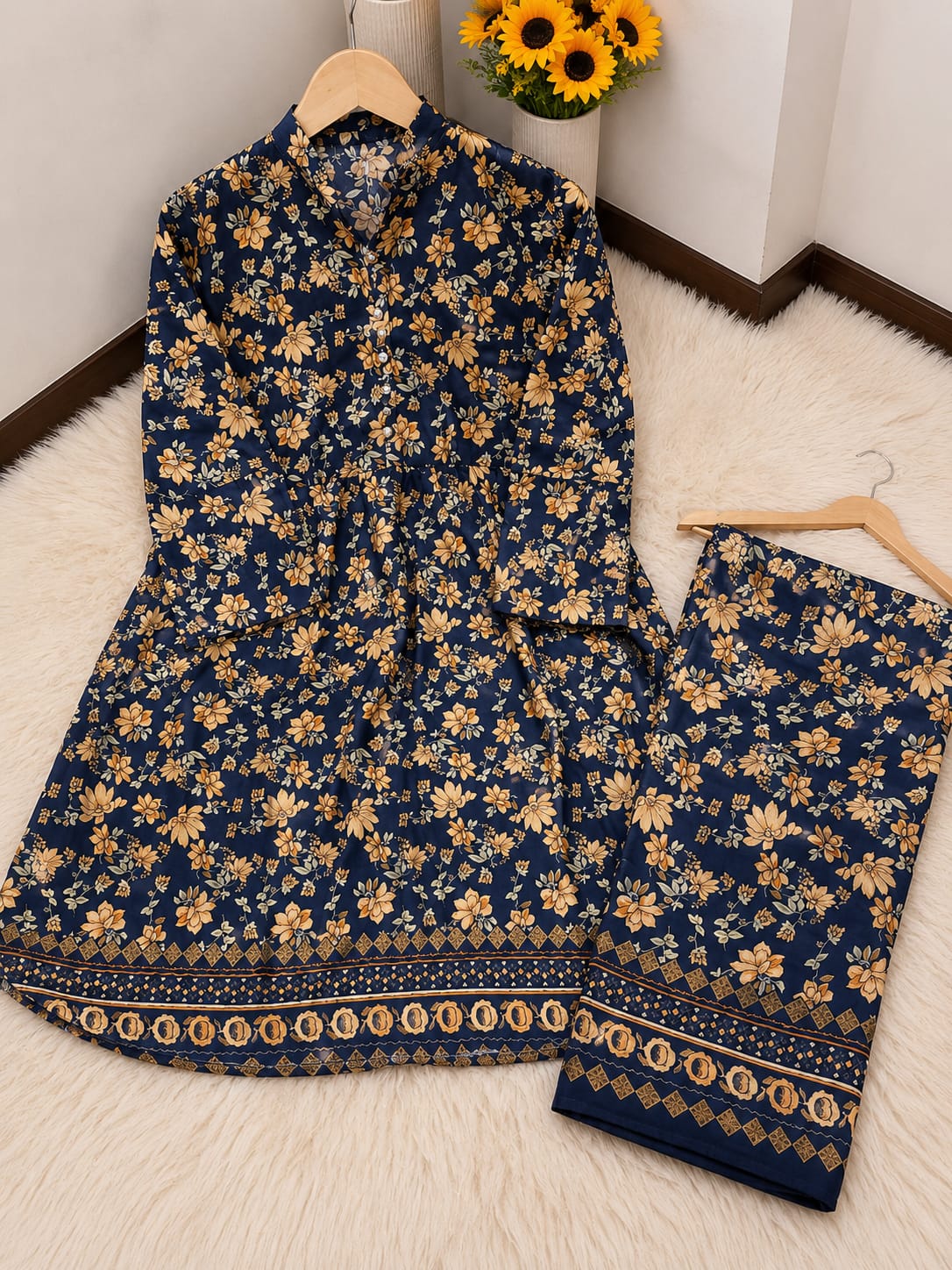 Polo Cotton Frock 2pc Suit – with 9 Prints