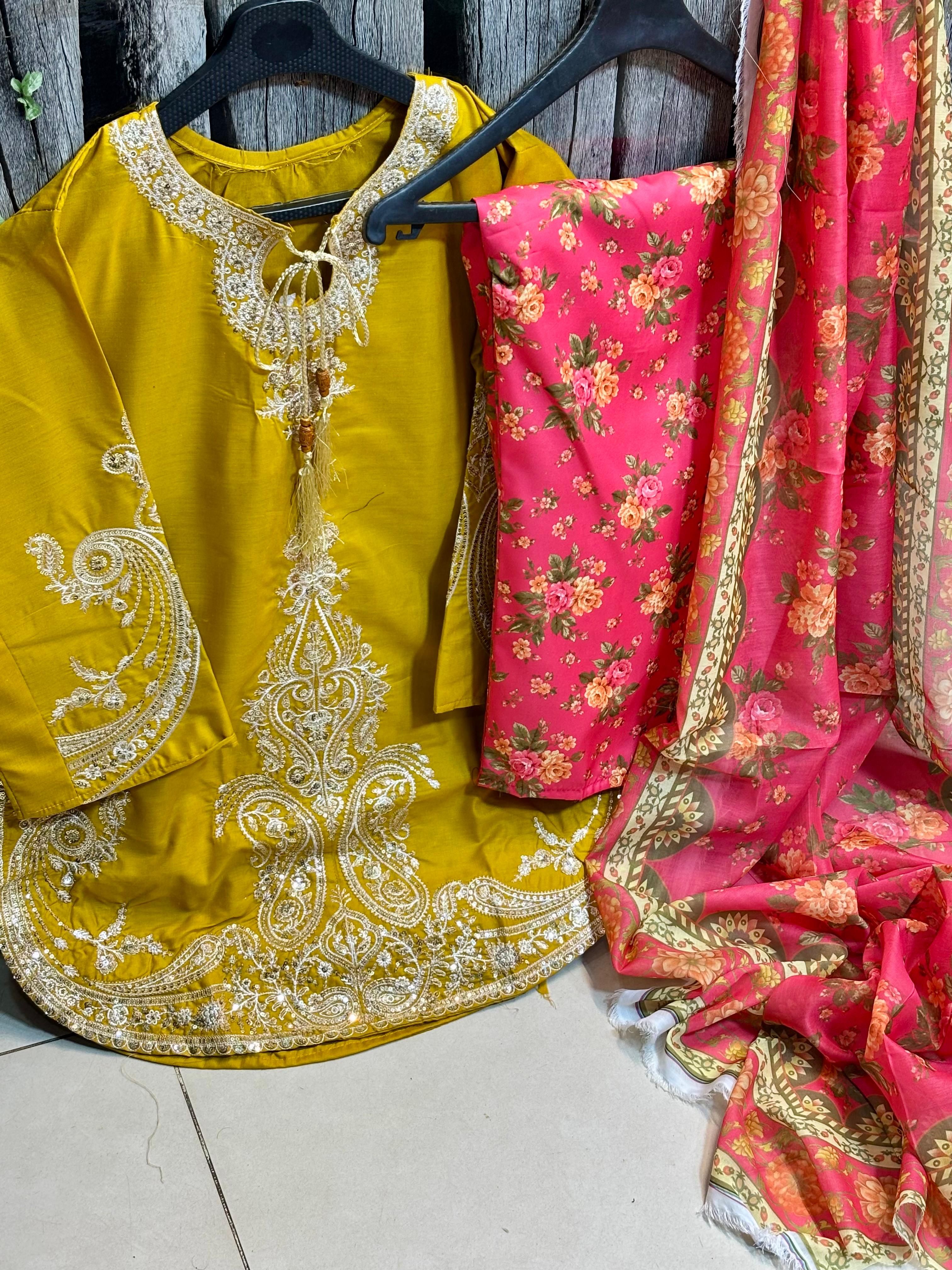 Sequence Embroidered Fancy 3pc Suit