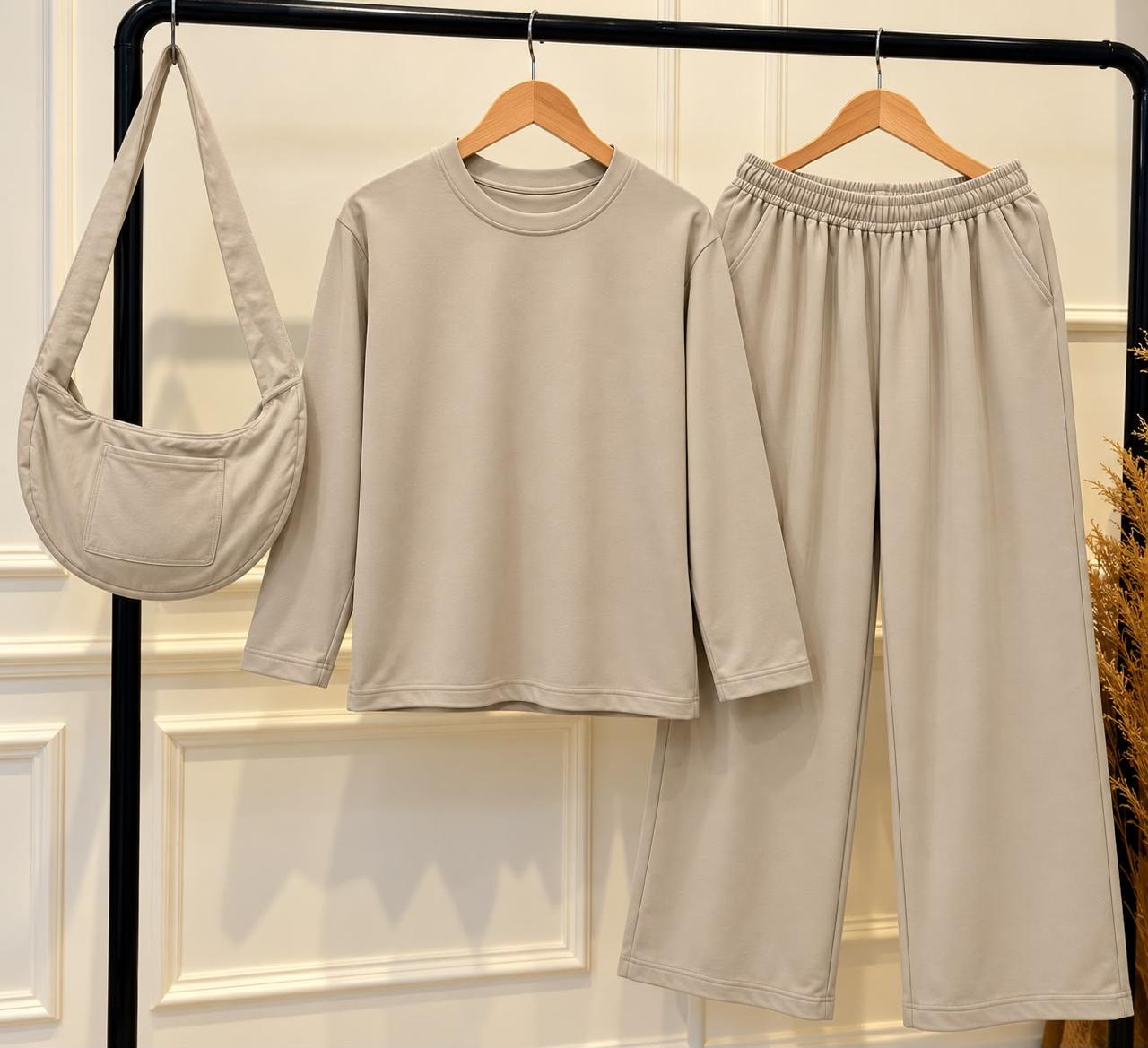 Premium Fleece 3pc Set with Matching Bag